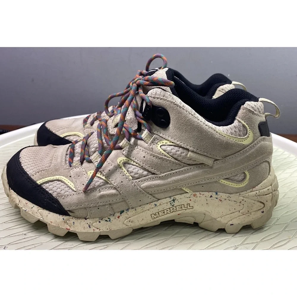 Merrell Moab Girls/Womens 2 Waterproof Confetti Cake Hiking Boots‎ 3.5/5.5 Wom.